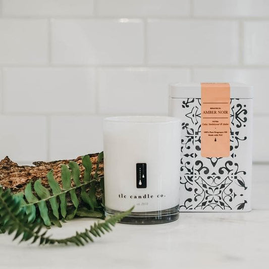 Amber & Sandalwood Soy Candle